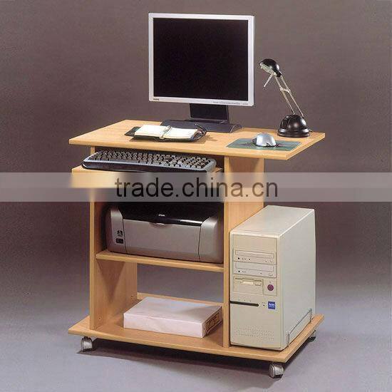 simple wood multifunctional utility computer table ct-021