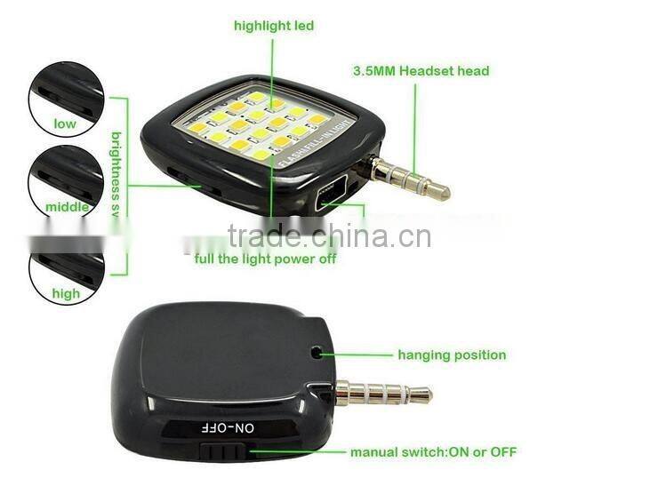 Promotional 16LED selfie light wholesale