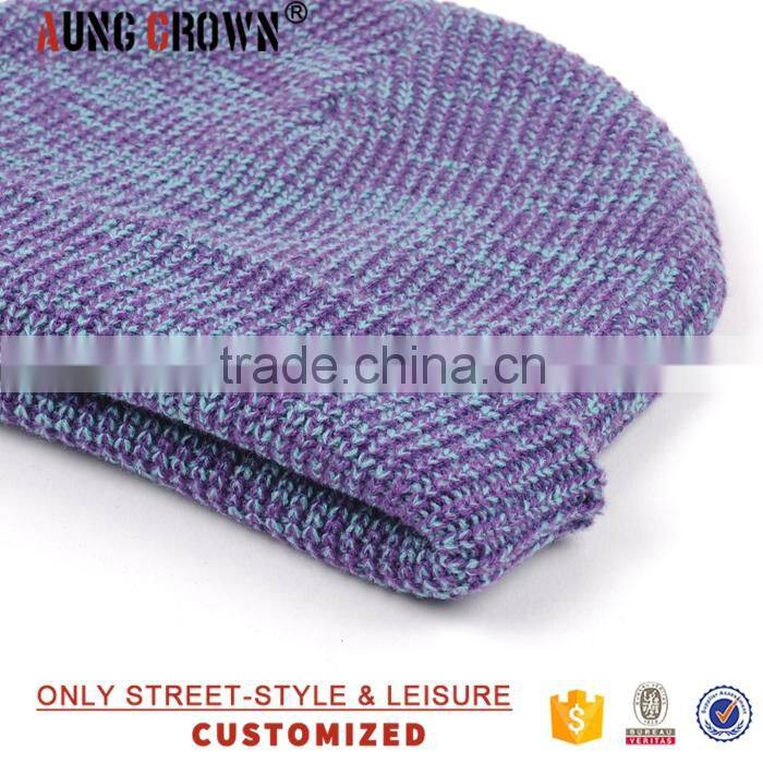 Winter Beanie Knit Slouchy Beanie Hat With Custom Label