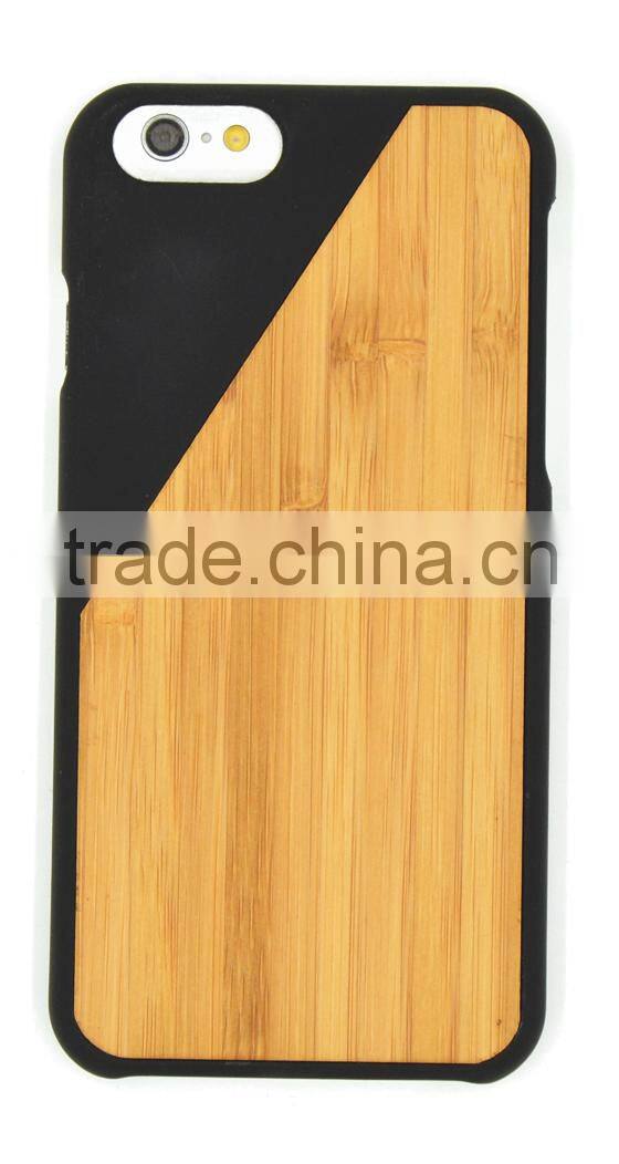 MOBILE PHONE CASE CUSTOMIZED in natural solid wood finish