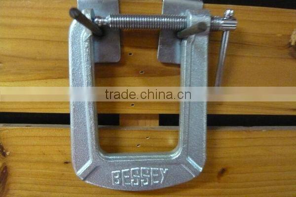 drop forged heavy duty deep throat c clamp