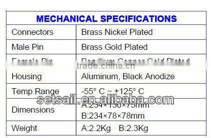 DC-10GHz 200W fixed Attenuator RF N 30/40dB