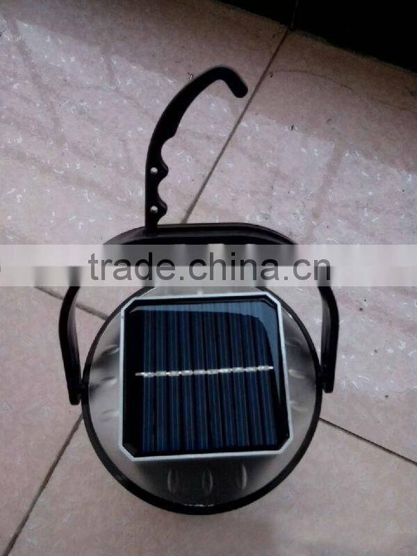 36 LED solar Rechargeable camping lantern,solar lantern with mobile phone charger solar stone lantern