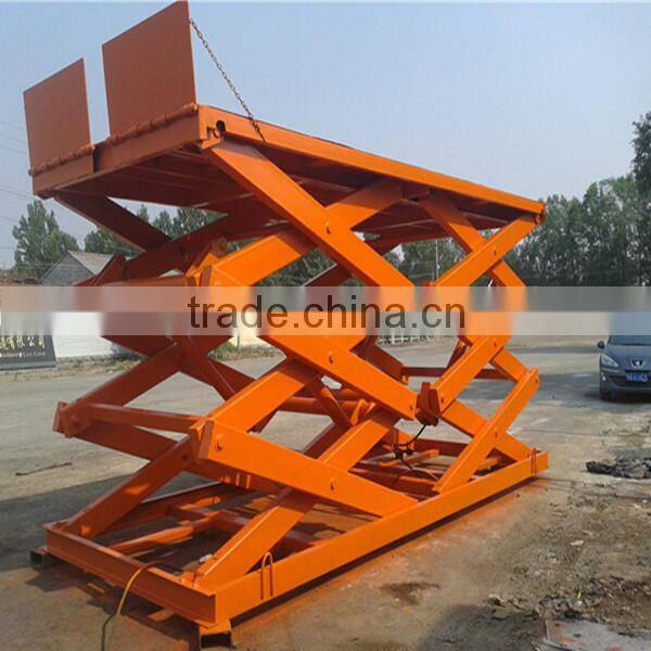 2m stationary hydraulic machine lift