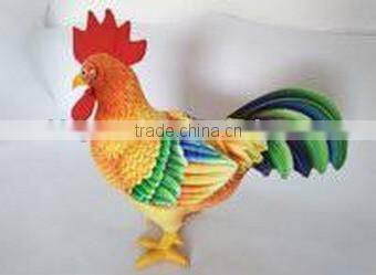 high quality factory wholesale realistic plush standing red cock soft toy stuffed animal toy red standing cock plush toys