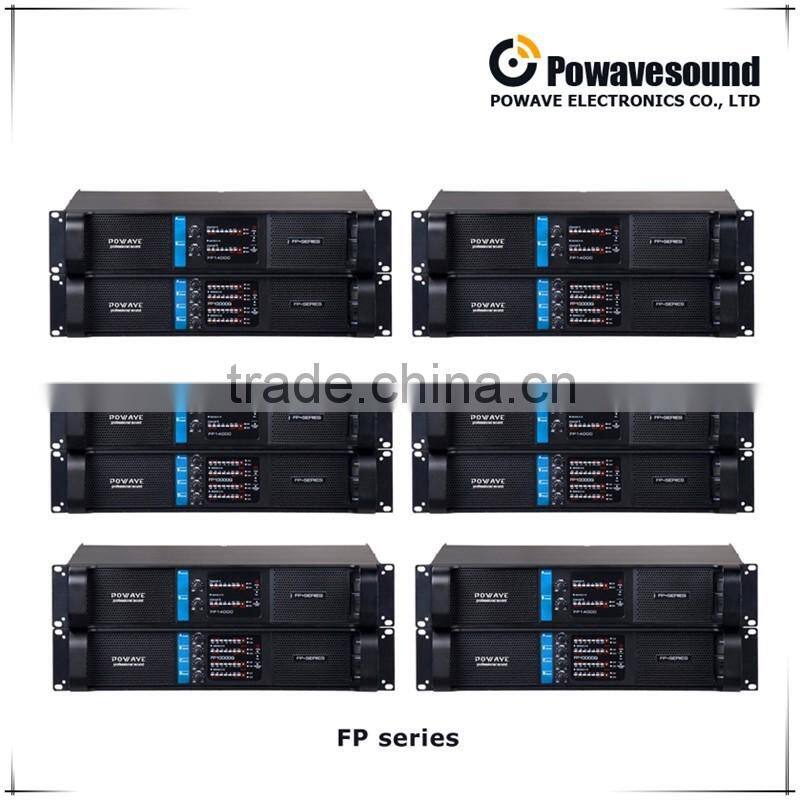 FP-9600 powavesound high power amplifier for DJ, Rental, stage, concert, performance and event