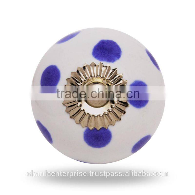 Acrylic Green Dice Colourful Knob