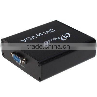 DVI to VGA Converter, Connect computers with DVI connectors to analog monitors or projectors with VGA input.