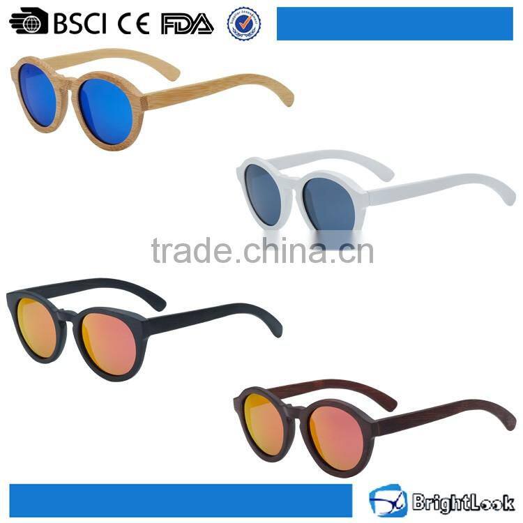 100% pure hand made customized frame bamboo wood sunglasses polarized