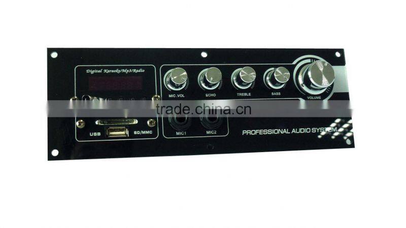 Speaker power amplifier board SKD solution for professional 6.5" Speaker real power 30W(single or double channel are optional)