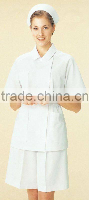 Tailored wholesale hand made 100%cotton nurse uniform