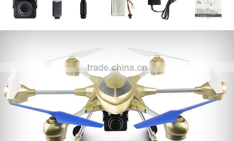 New product Headless Mode One Key Return RC hexacopter With HD camera Atmosphere Pressure Sensor (APS)