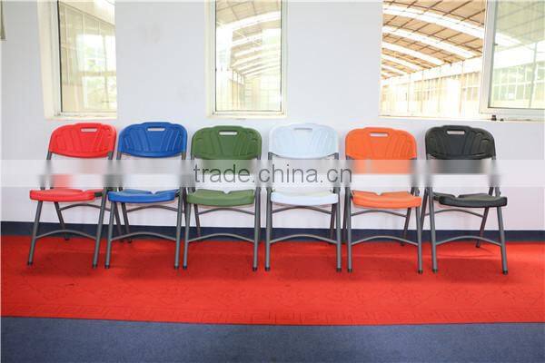 Colorful HDPE outdoor plastic foldimng garden furniture chair SD-28