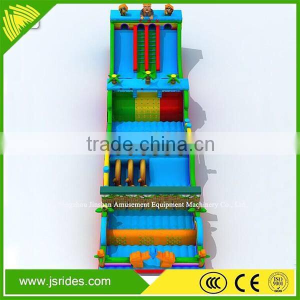 cheap price inflatable obstacle course equipment adult obstacle course for sale