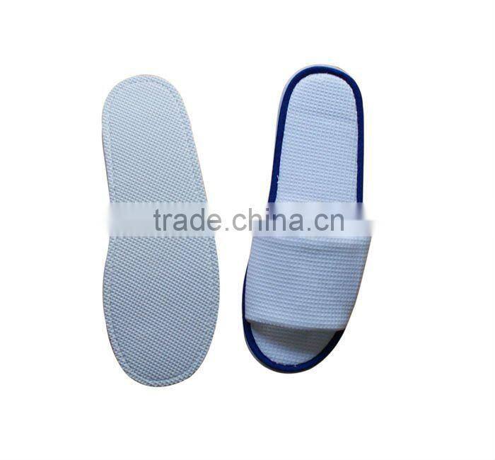 luxury waffle closed toe washable hotel slipper