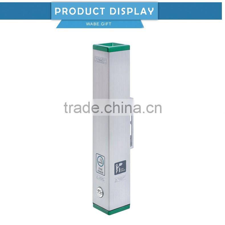 alloy aluminium outdoor wall mounted ashtray 104-SD