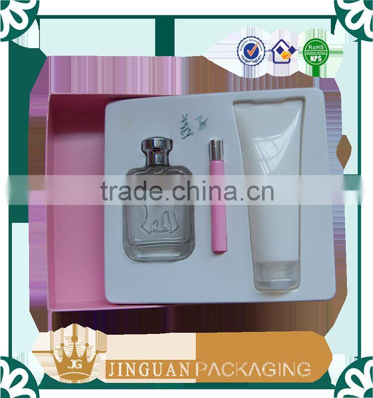 Custom high quality perfume blsiter pack plastic perfume blister
