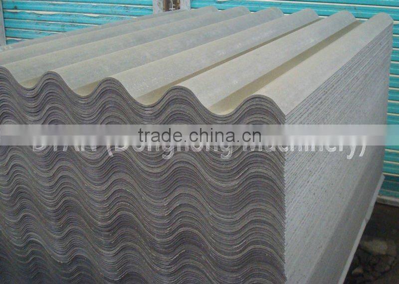 Factory Building Roof Produced by Corrugated Cement Fiber Sheet Making Machine