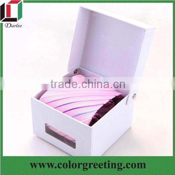 Factory customized design cardboard garment packaging