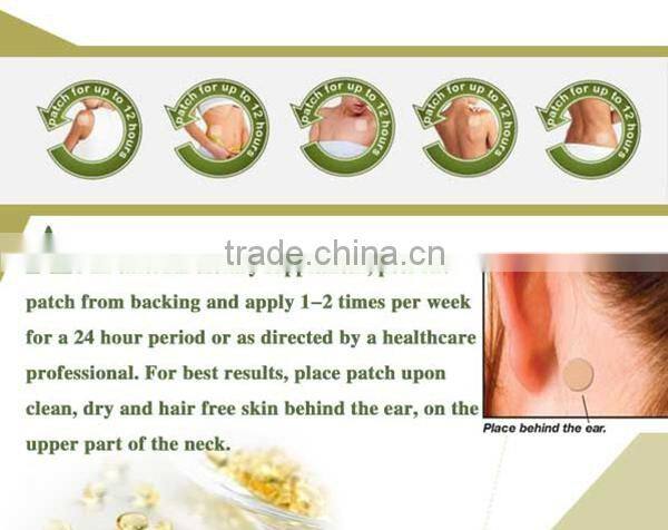 2016 hot sell natural vitamin patch b 12 energy patch