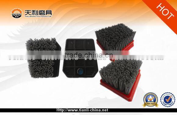 abrasive diamond brush fickert,stone polishing brush