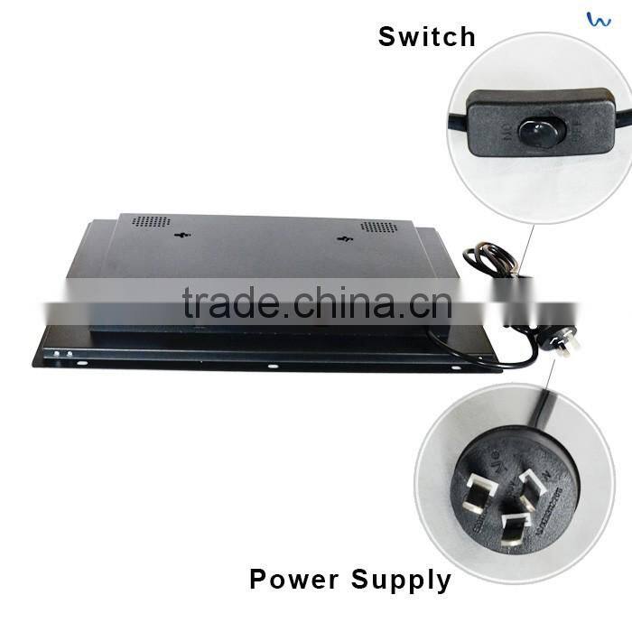 18.5'' external push button 1080p 12v dc lcd tv vhs usb video player circuit