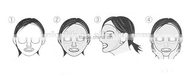 Reusable Ear Hanging Locking Water Essence Silicone Facial Mask face shield