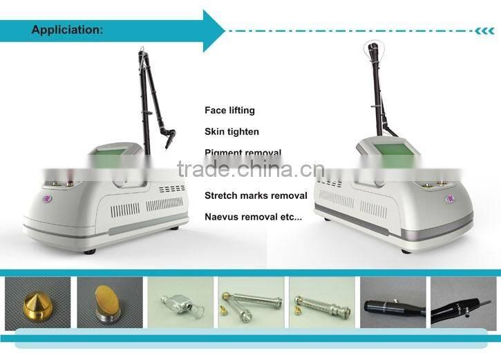 Protable Scanner Fractional 10W RF tube Co2 laser vaginal tightening beauty Equipment/Scanning Fractional CO2 laser machine