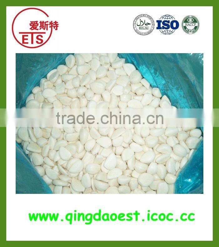 IQF Frozen Peeled garlic can use cooking
