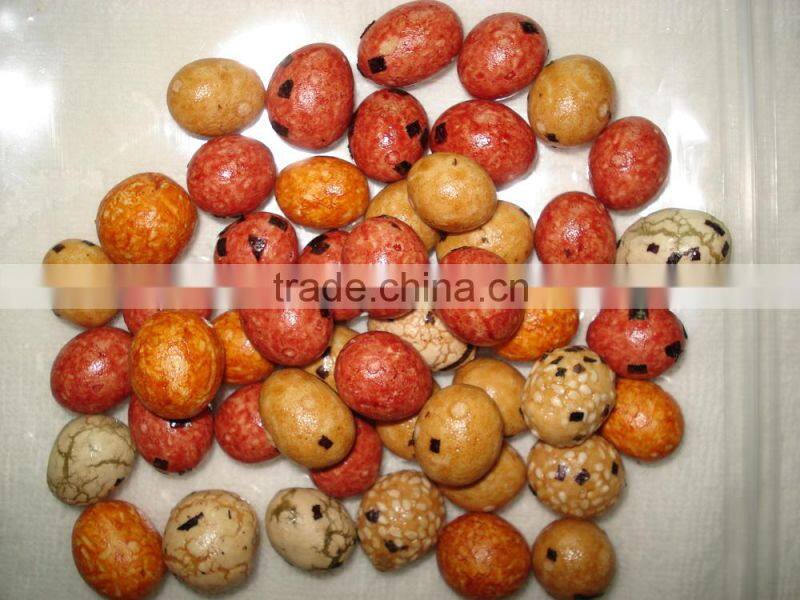 Round type fried spicy coated peanut
