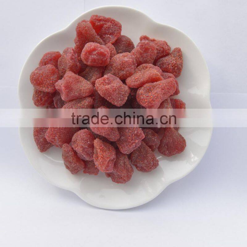 New Crop EU Standard Preserved Dried Strawberry Dehydrated Low Sugar