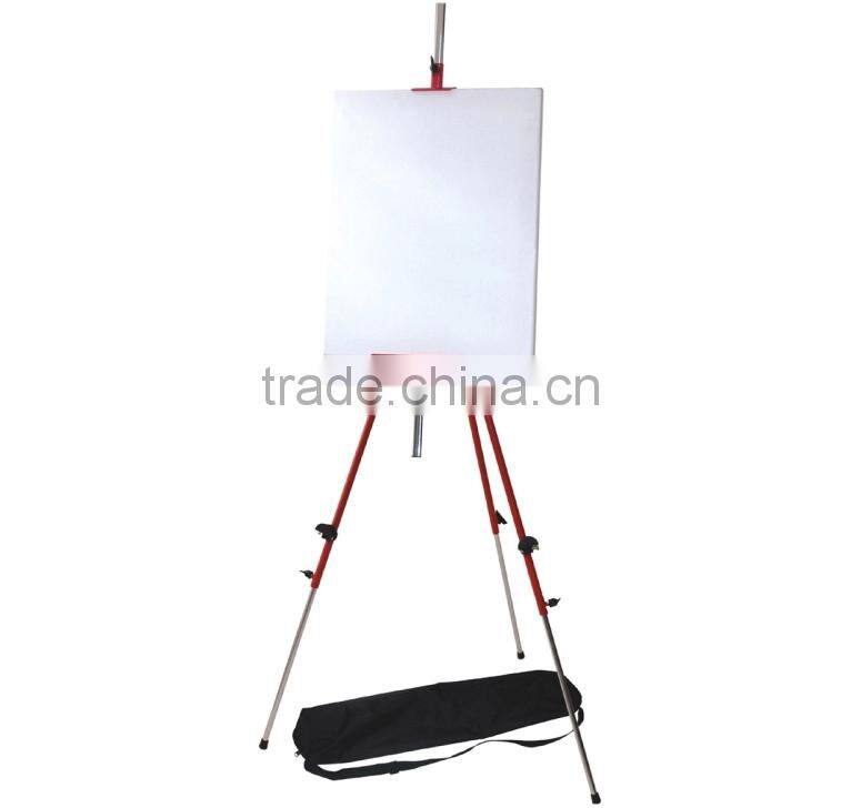 Red Black Metal sketch easel metal easel for ar