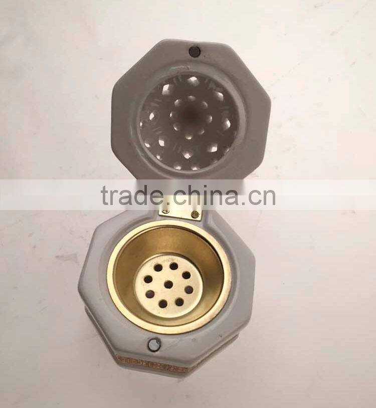 Ceramic pyramid incense burner