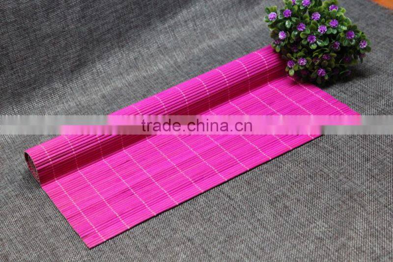 cheap and high quality print bamboo placemat tableware placemat