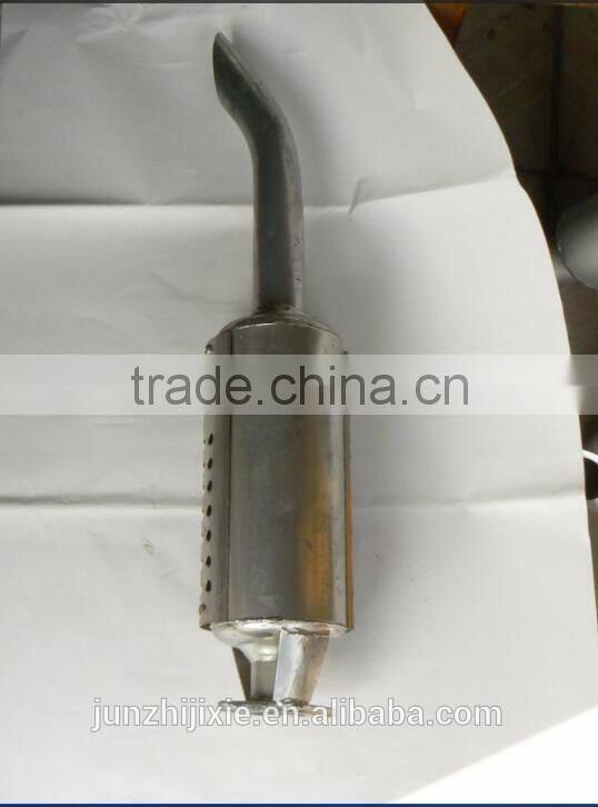 Farming Single Cylinder Diesel Engine Stainless Steel Exhaust Muffler Tail Pipe CF1125