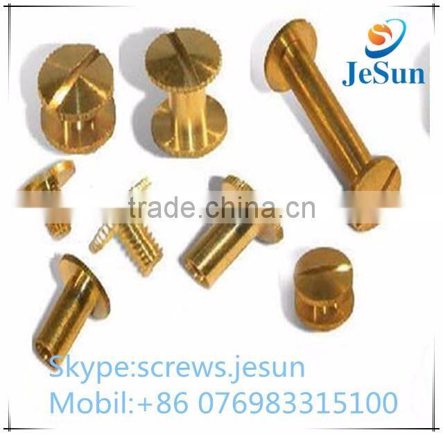 china supplier brass knurled thumb nut