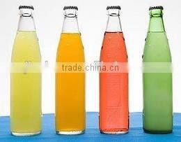 Carbonated drinks with flavors