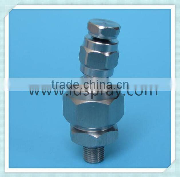 1/8",1/4",3/8" smaller flow rate hollow cone liquid spray nozzle with removable deflection cap