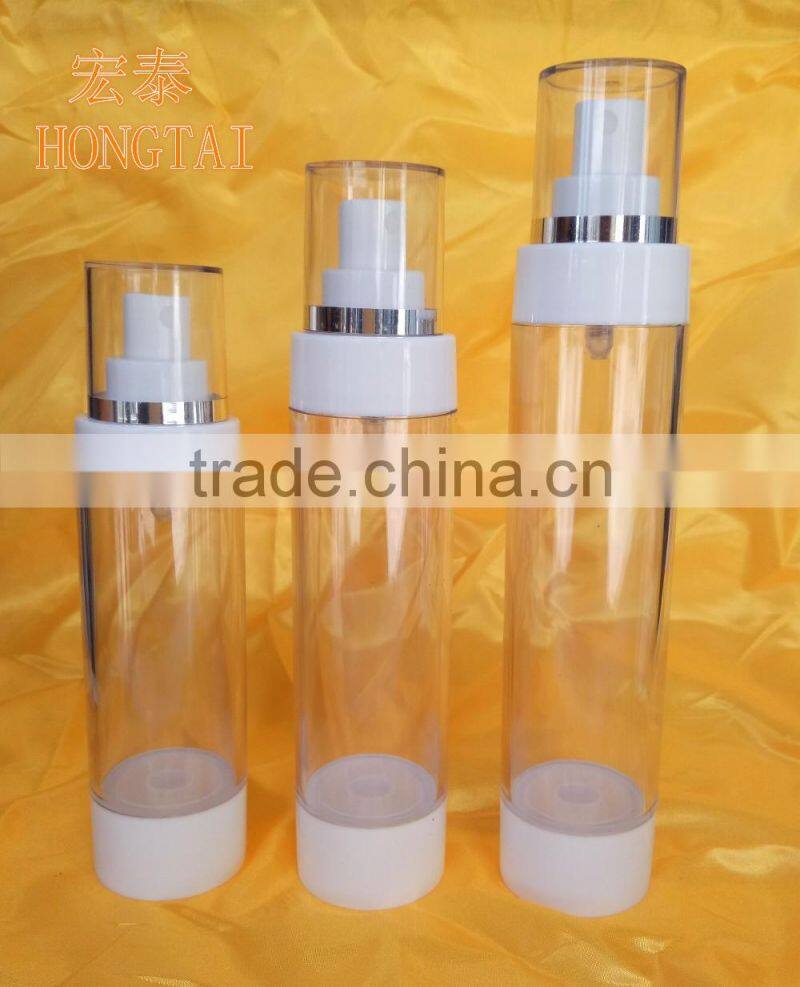 PP plastic cream airless bottle water mist pump spray airless