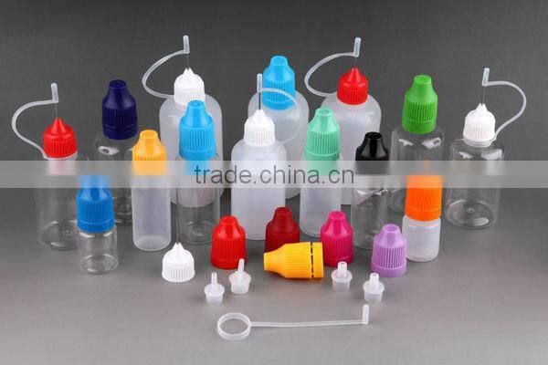 Hot Plastic Bottle PE Empty E-liquid Bottle Needle Dripper for Ego Electronic Cigarette E-cig e liquid Plastic Bottle