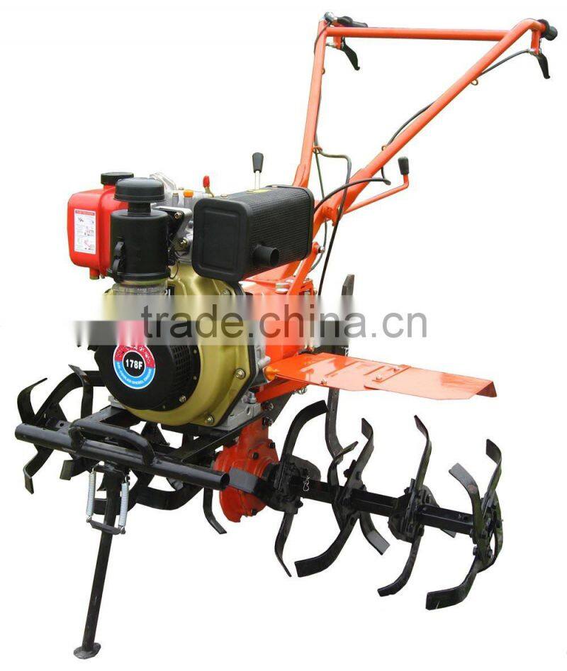 Diesel Engine Powered Mini Tiller Cultivator