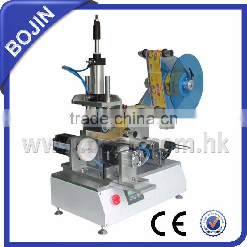 BJ-513 Semi-Automatic 0val Double Sides Labeling Machine