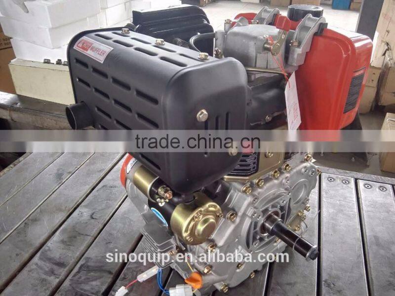 Air-cooled Manual Start 10hp Model 186 Diesel Engine