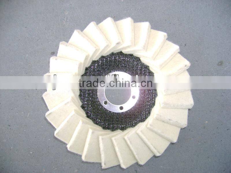 felt wheel/abrasive wheel/polishing felt wheels