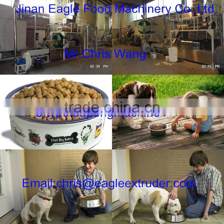 60kg/h-8000kg/h dry pet dog food making machine