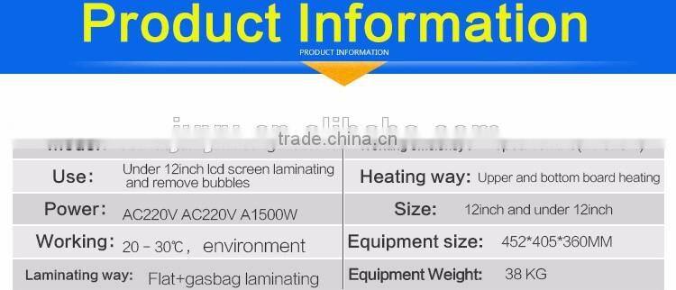 LCD repair AK PRO OCA laminator machine for mobile phone repair lcd refurbish