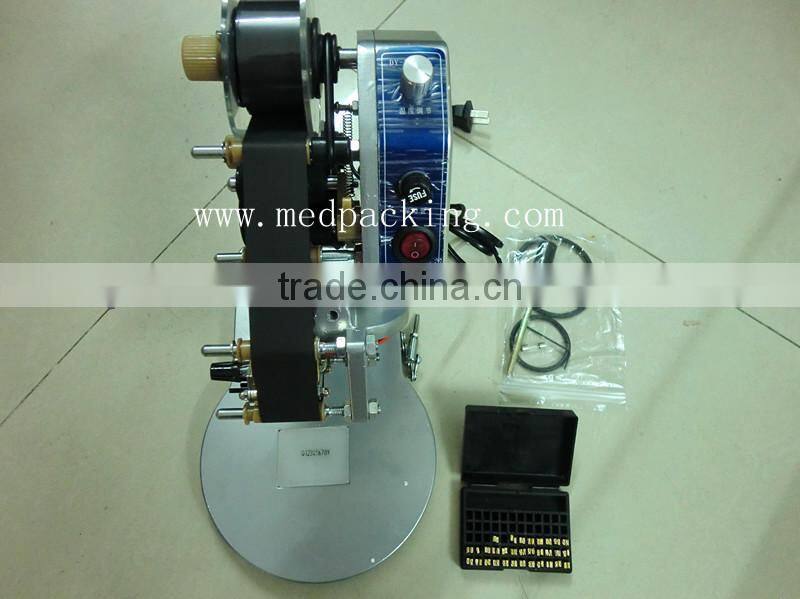 Manual Number Words Date Printing Machine