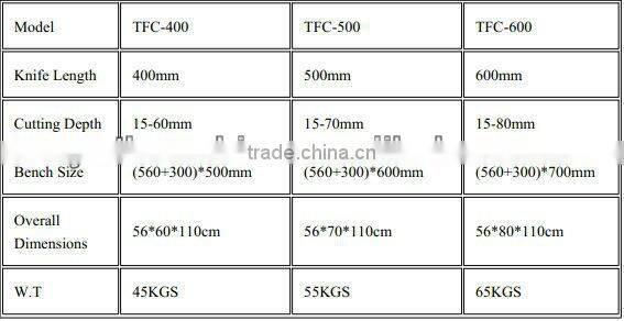 Manual Cloth Sample Leather Cutting Machine