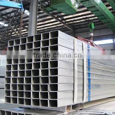 80*80*1.2mm erw carbon tube Pre Galvanized Steel Pipe