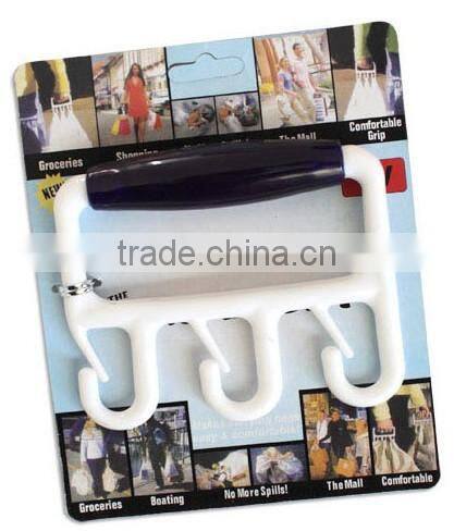 Bag buddy/bag holder handle / silicone shopping bag handle